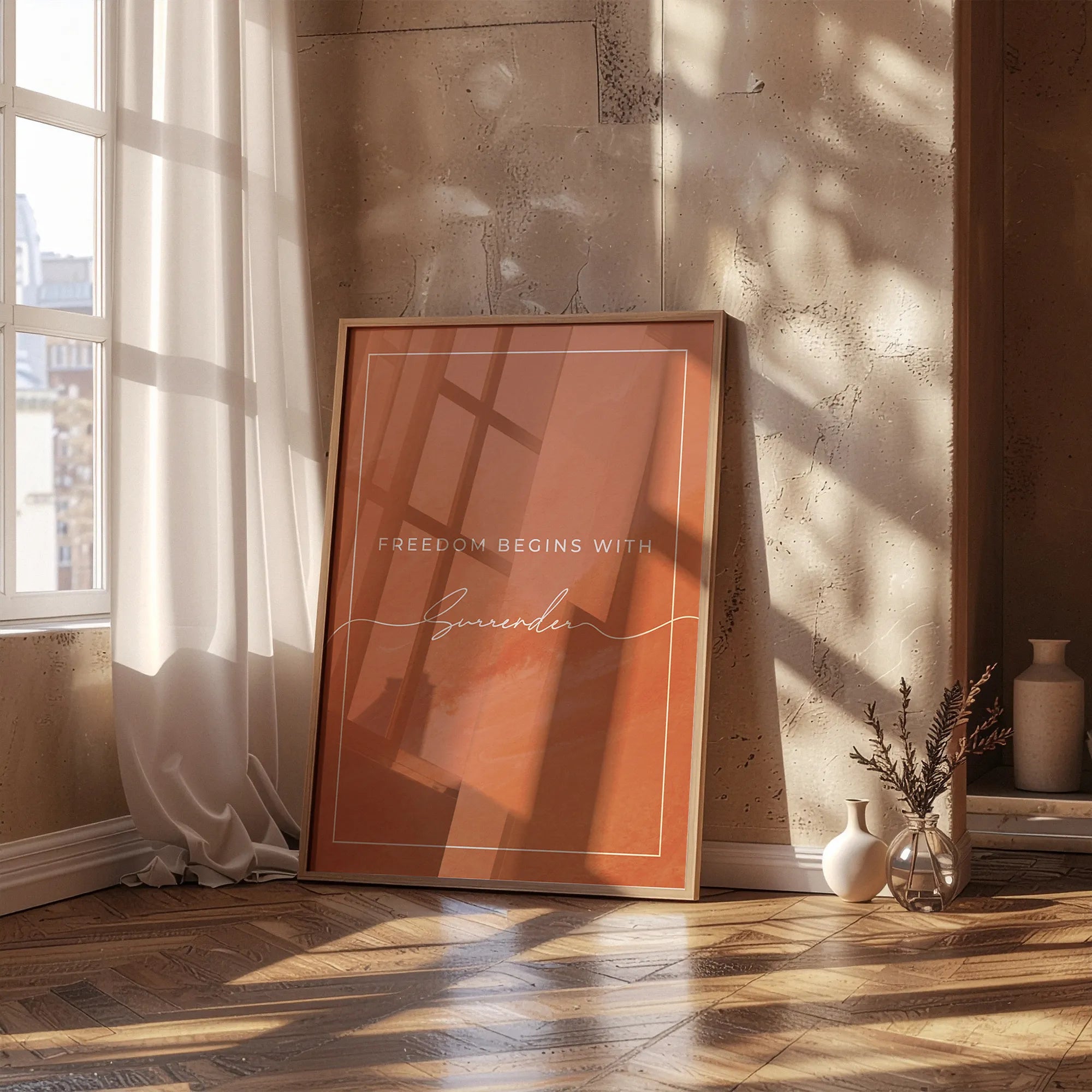 Freedom Begins With Surrender