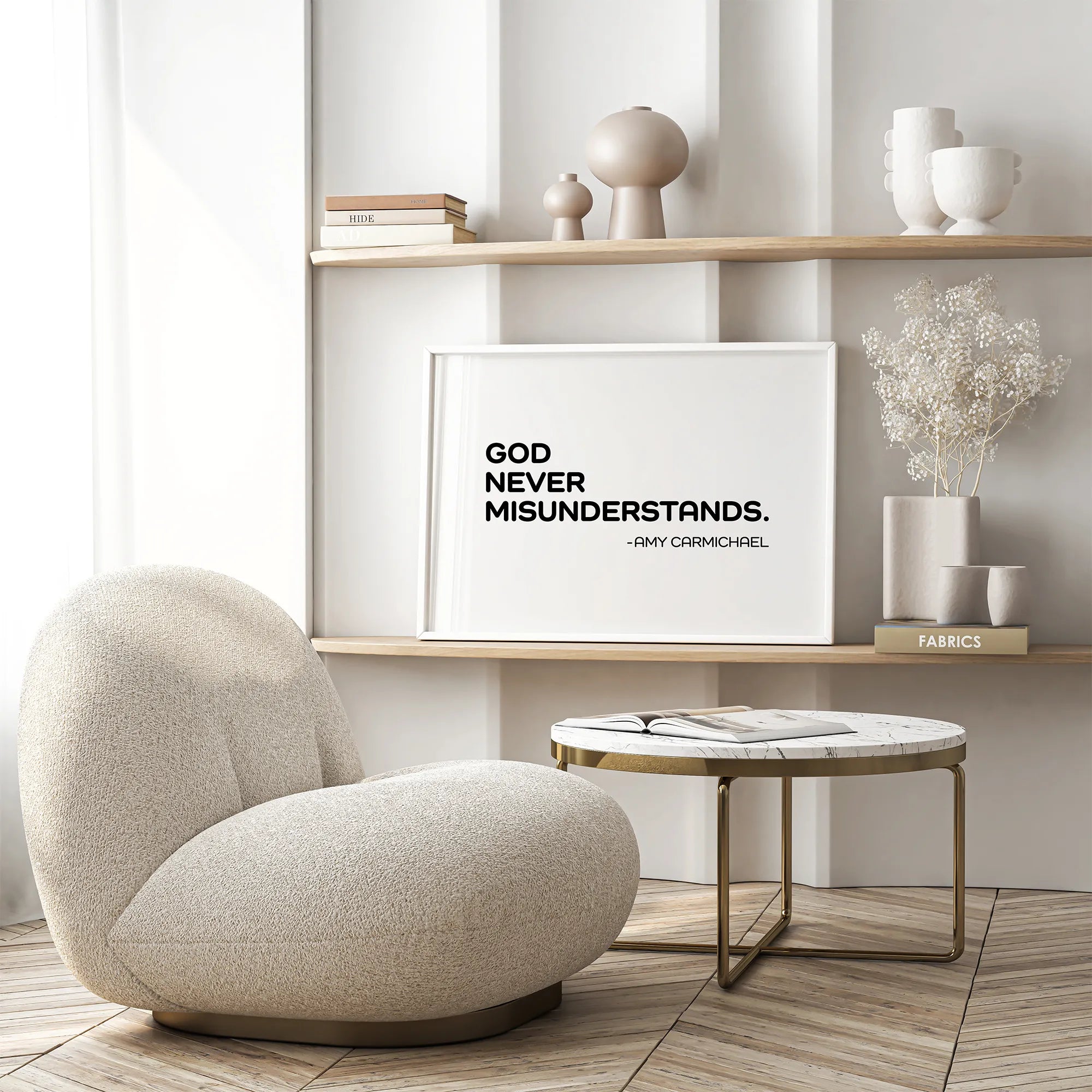 God Never Misunderstands