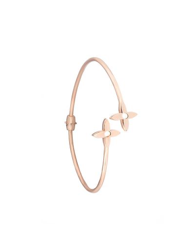 Gold Bracelet With Flowers (Demo)