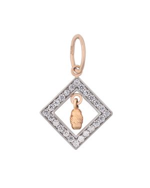 Gold Earrings With Diamonds (Demo)