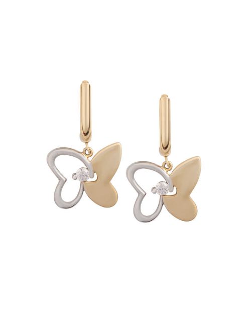 Gold Butterfly Earrings (Demo)
