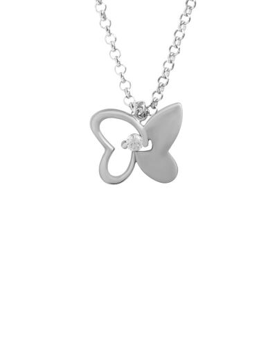 Silver Butterfly Necklace (Demo)