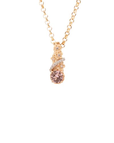 Necklace With Pink Stone (Demo)